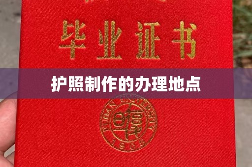 三门峡护照制作的办理地点